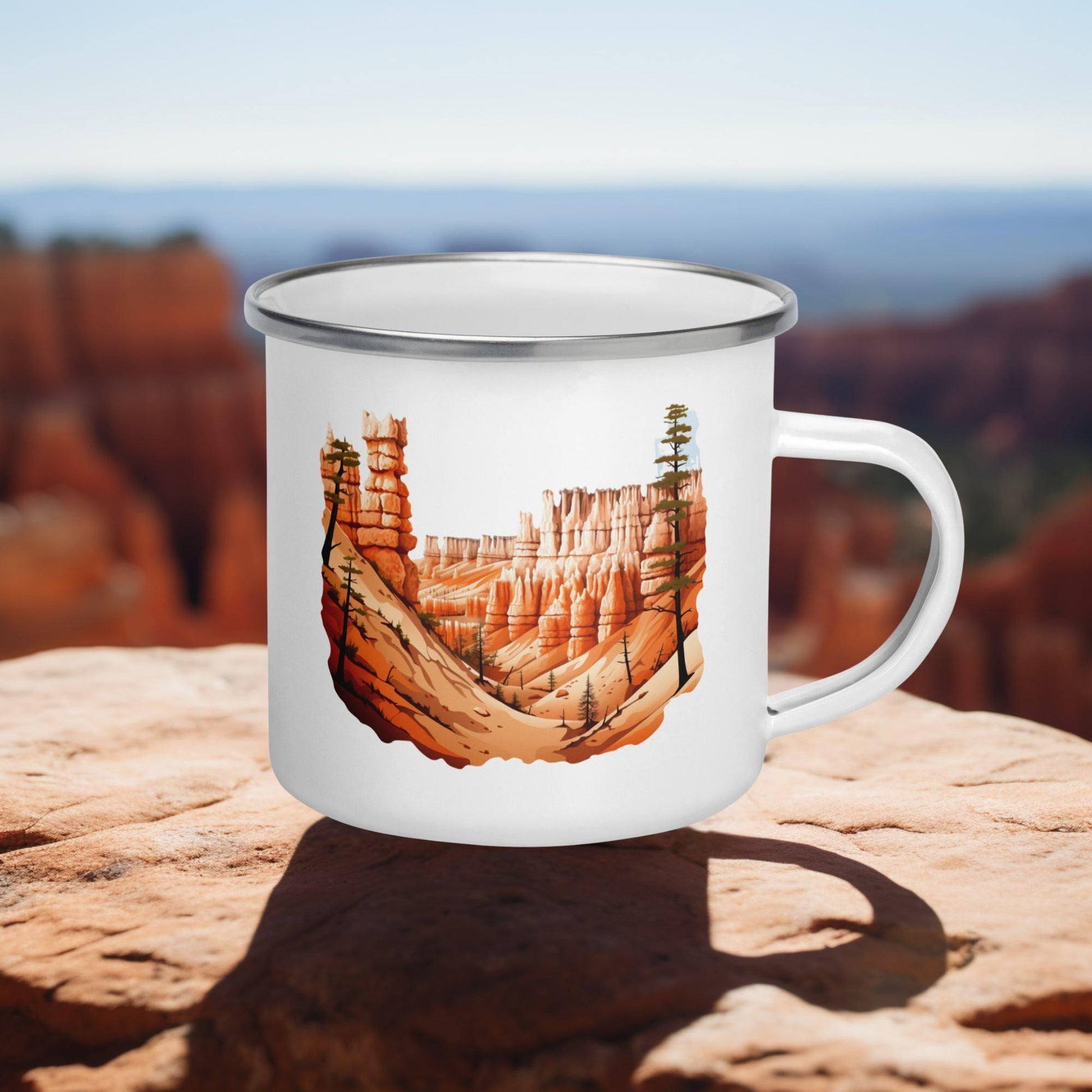 Bryce Canyon Enamel Mug - Adventure Threads Company