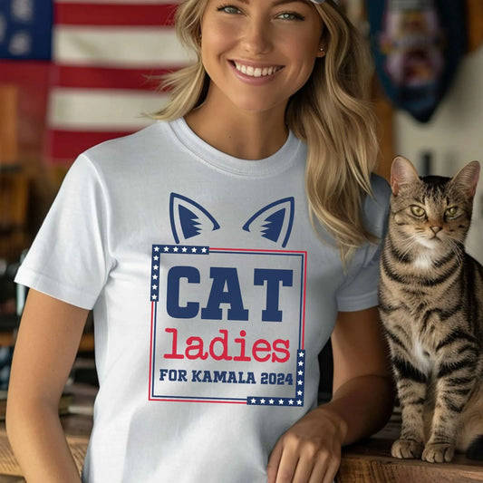 Cat Ladies for Kamala T-Shirt