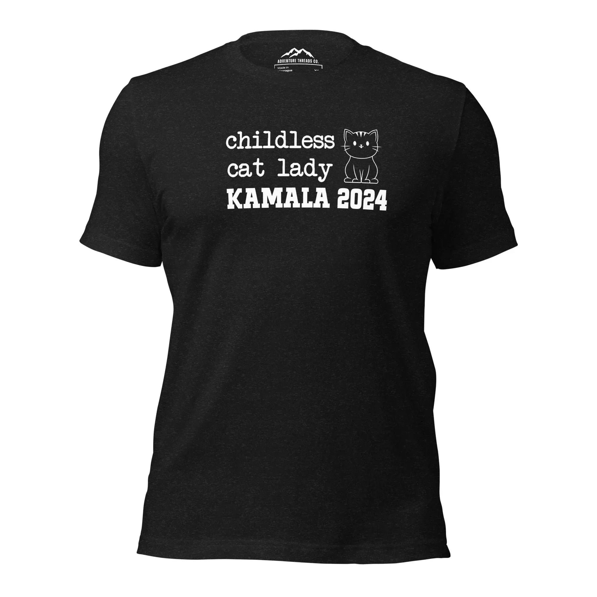 Childless Cat Lady Kamala 2024 T-Shirt - Adventure Threads Company