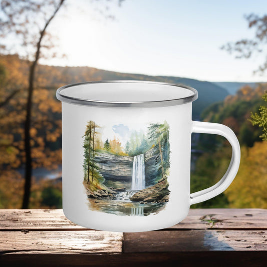 Cuyahoga Valley National Park Enamel Mug - Adventure Threads Company