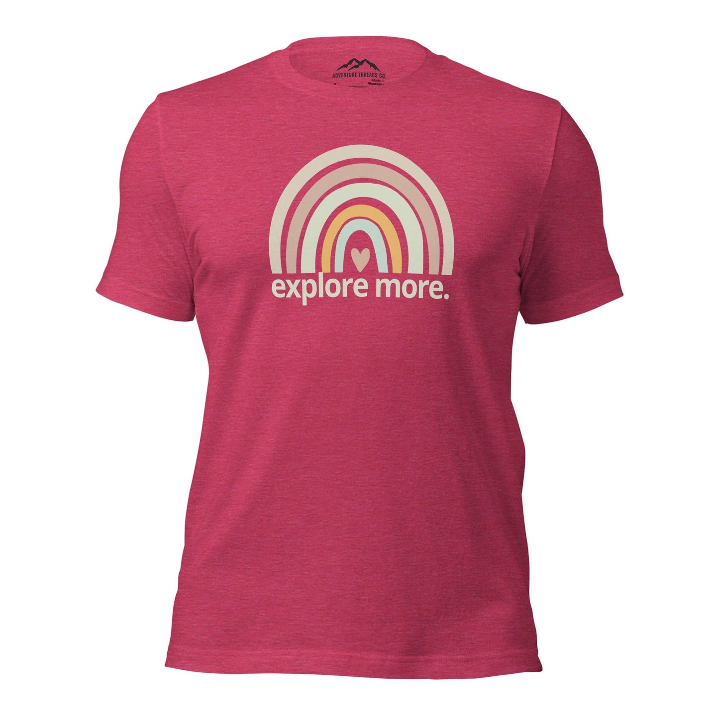 Explore More Rainbow Graphic T-Shirt - Adventure Threads Company