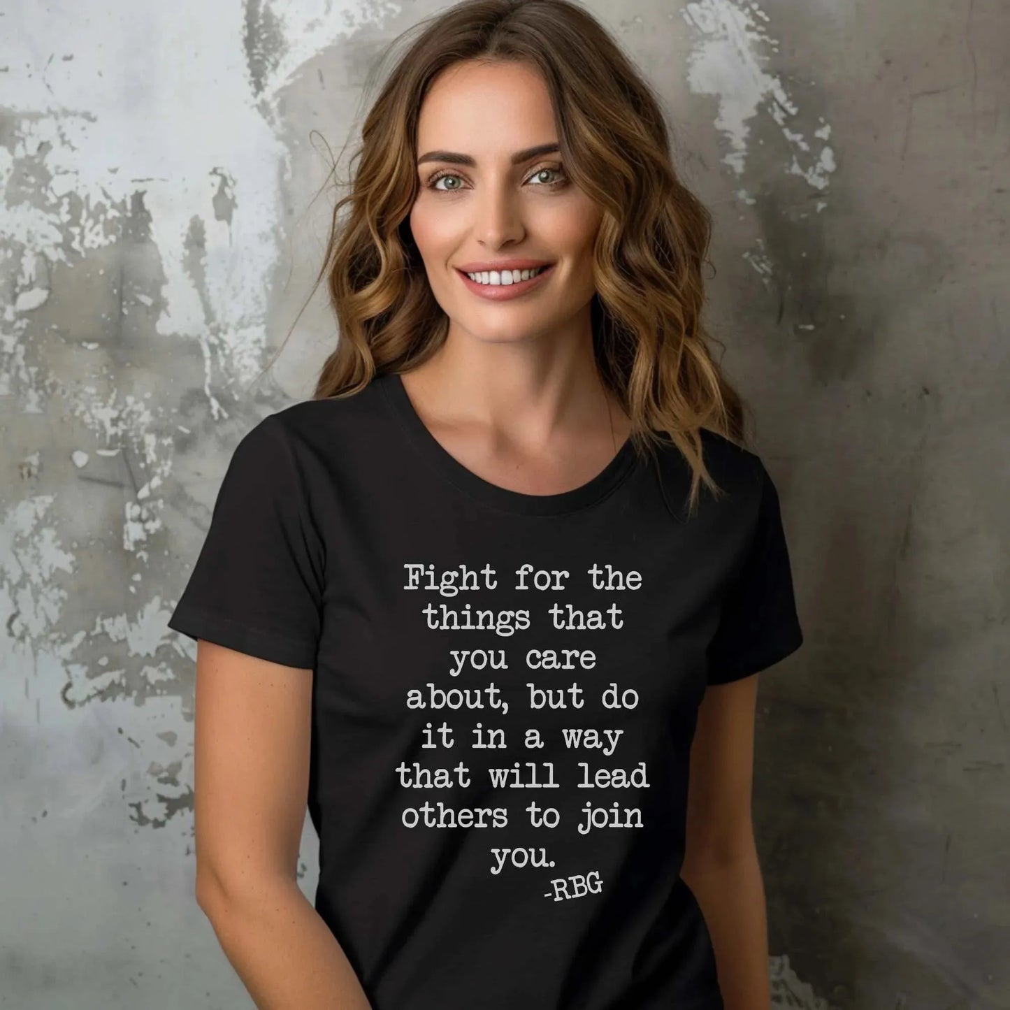 Fight For The Things You Care About RBG T-Shirt - Adventure Threads Company