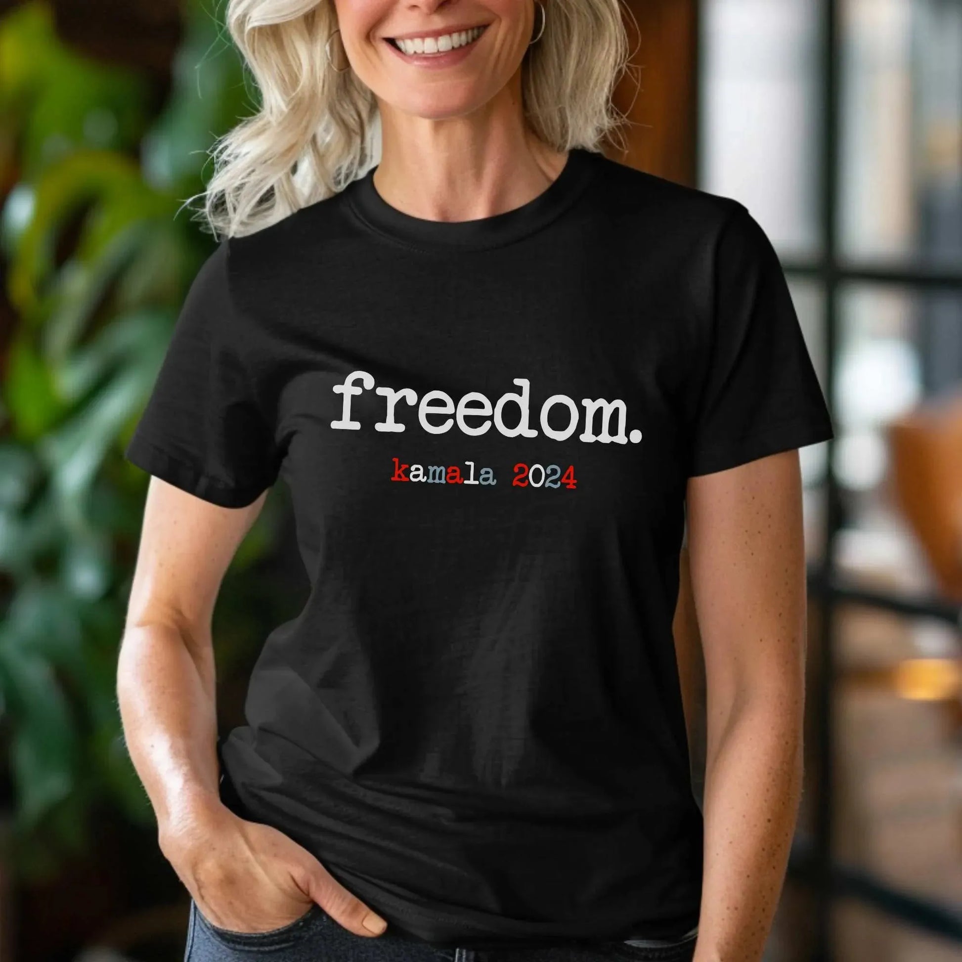 Freedom. Kamala 2024 T-Shirt - Adventure Threads Company