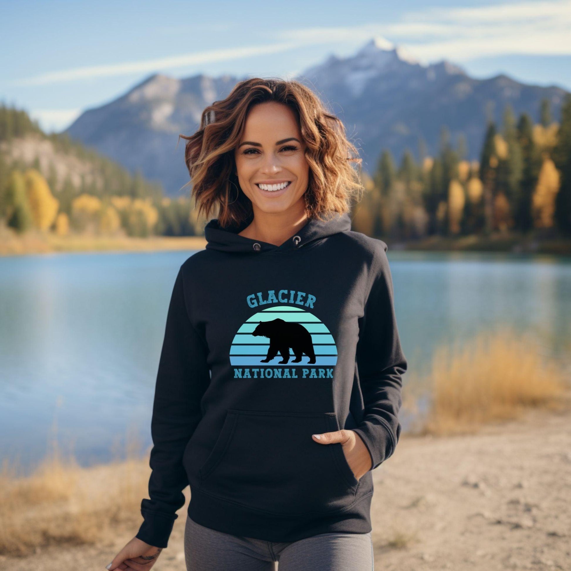 Glacier National Park Hoodie - Adventure Threads Company