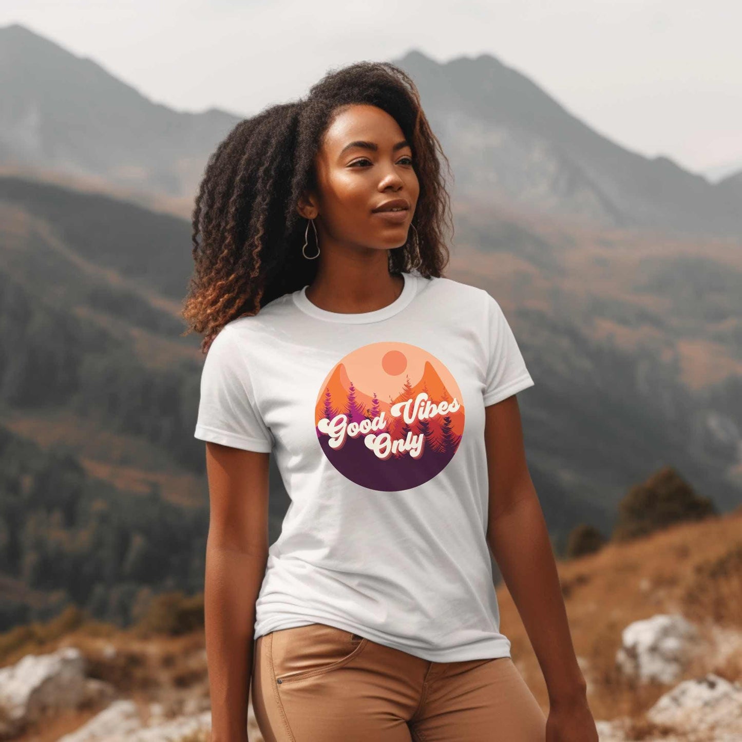 Good Vibes Only T-Shirt - Adventure Threads Company