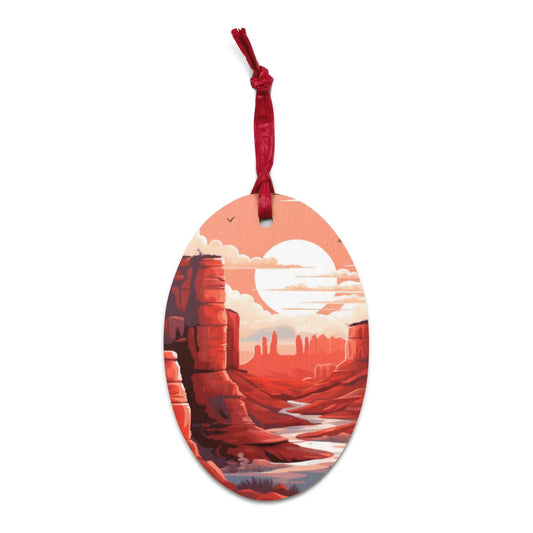 Grand Canyon National Park Wooden Ornament - Adventure Threads Company