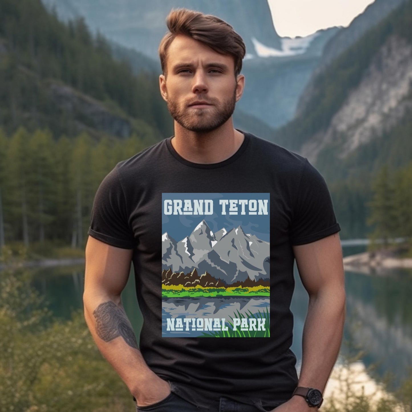 Grand Teton Graphic T-Shirt - Adventure Threads Company