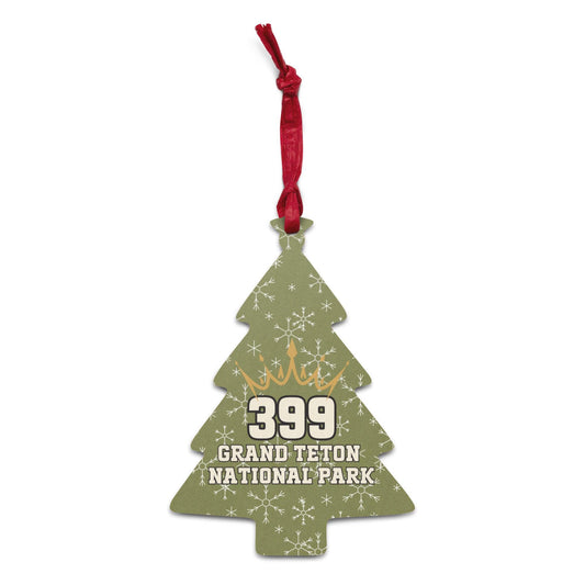 Grizzly Bear 399 Wooden Ornament - Adventure Threads Company