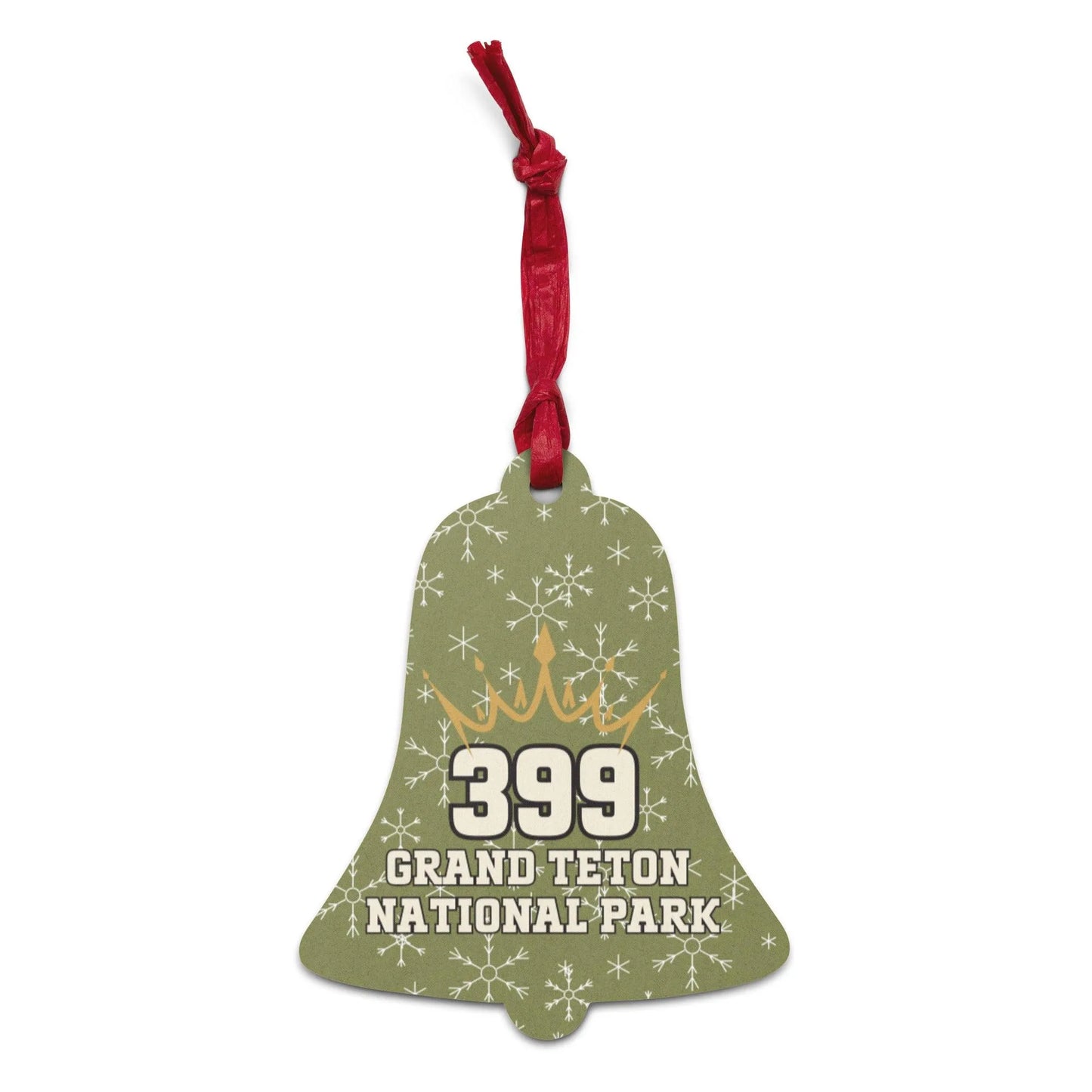 Grizzly Bear 399 Wooden Ornament - Adventure Threads Company