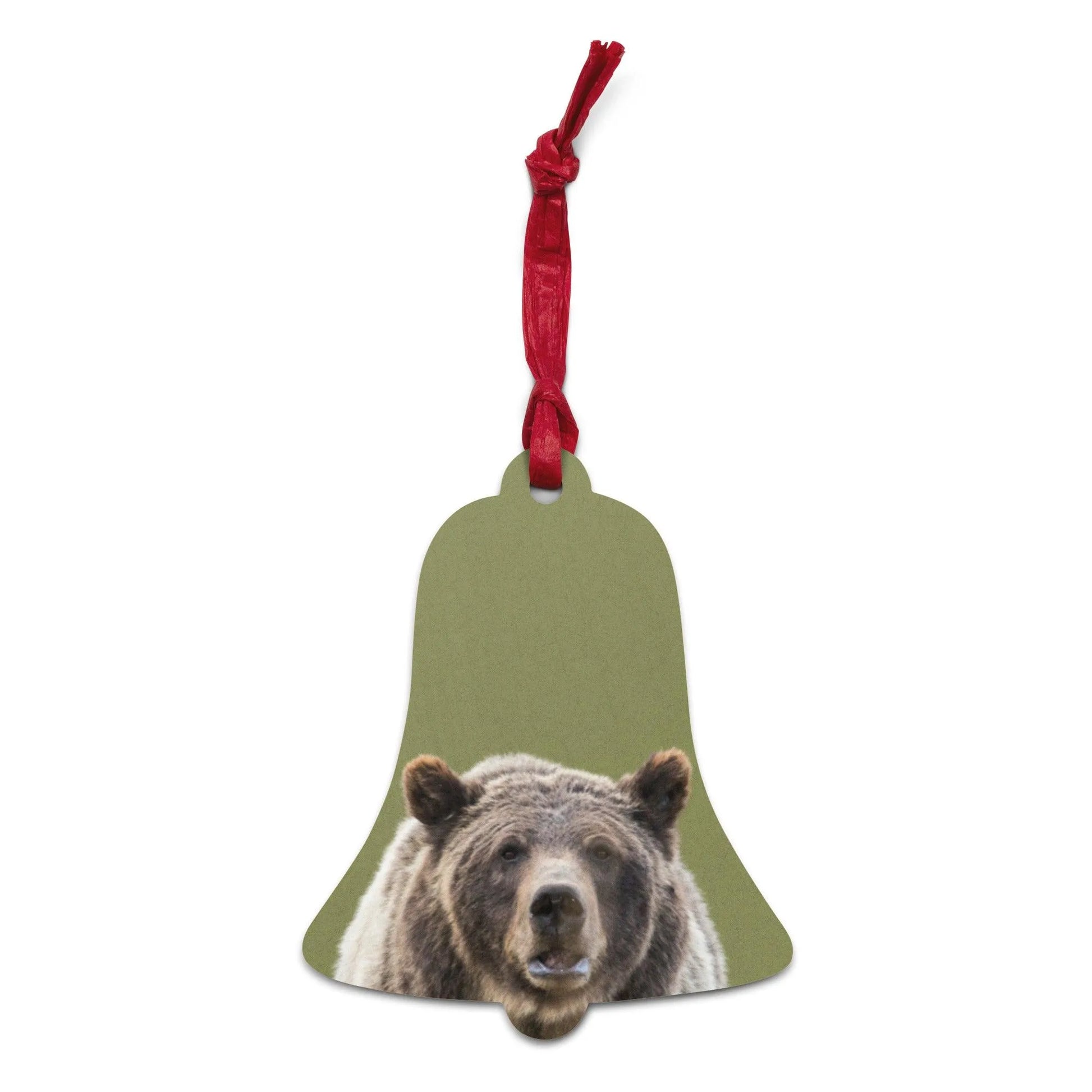 Grizzly Bear 399 Wooden Ornament - Adventure Threads Company