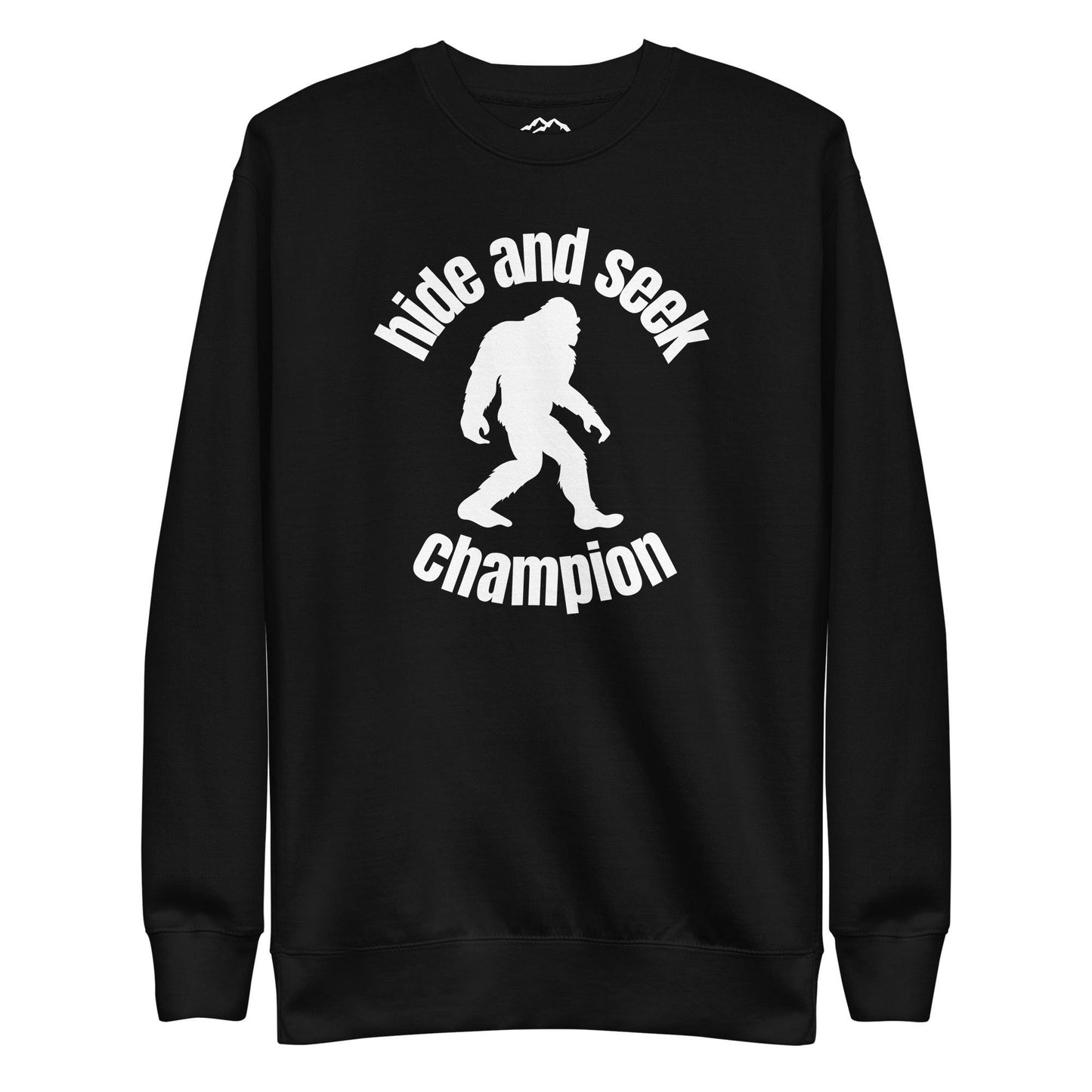 Hide and Seek Champion Sasquatch Premium Sweatshirt - Adventure Threads Company