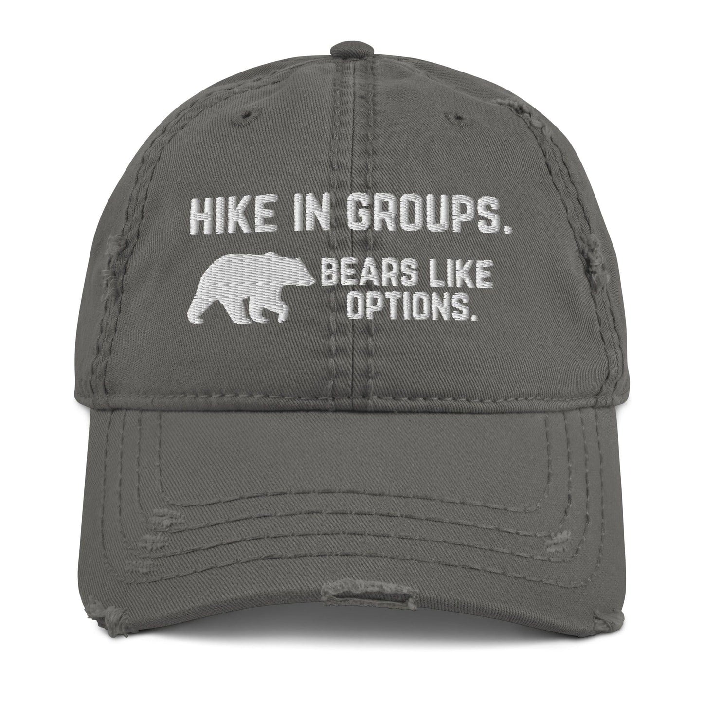 Hike in Groups Distressed Hat - Adventure Threads Company