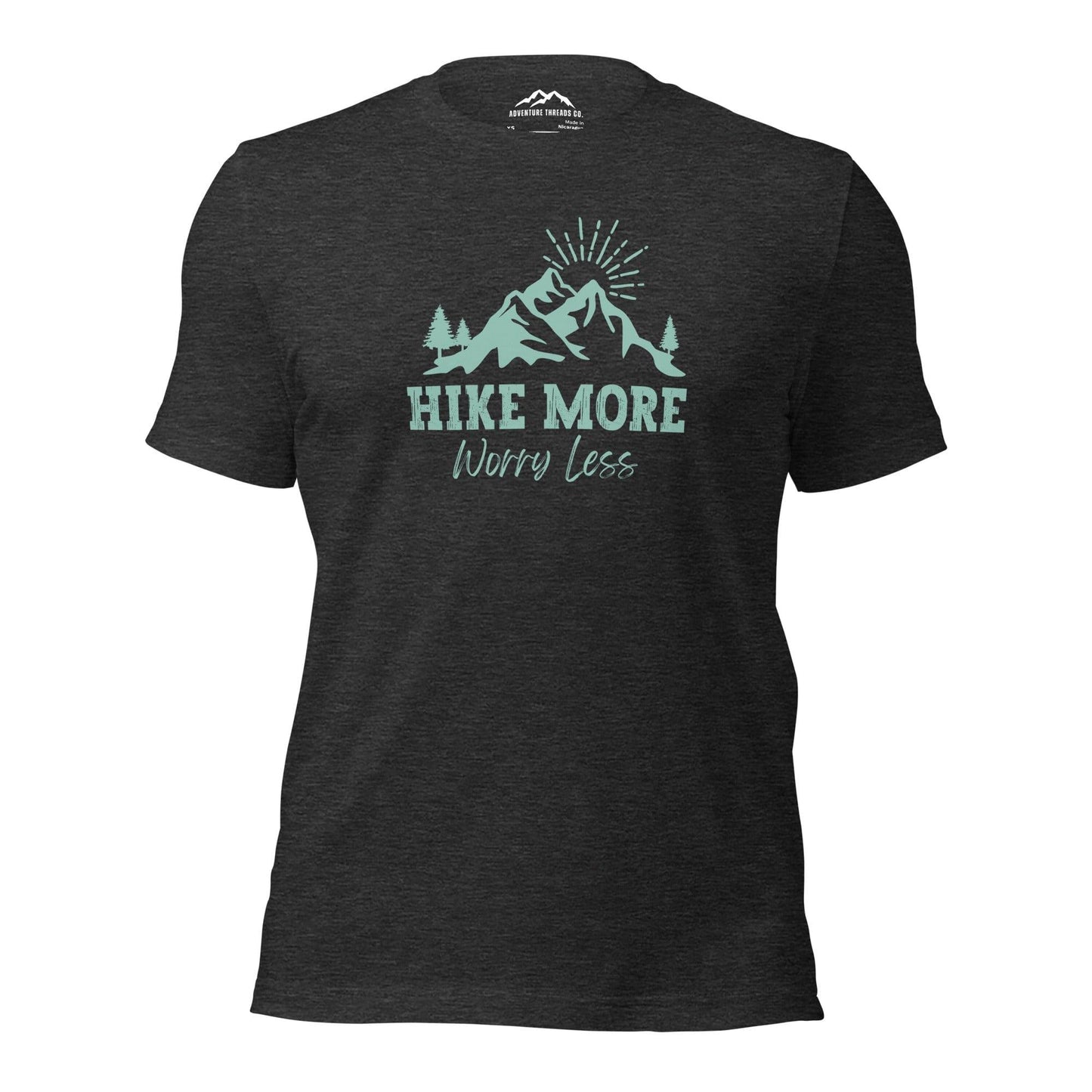 Hike More, Worry Less T-Shirt - Adventure Threads Company