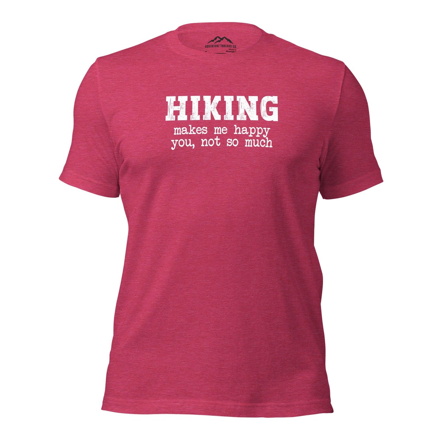 Hiking Makes Me Happy T-Shirt - Adventure Threads Company