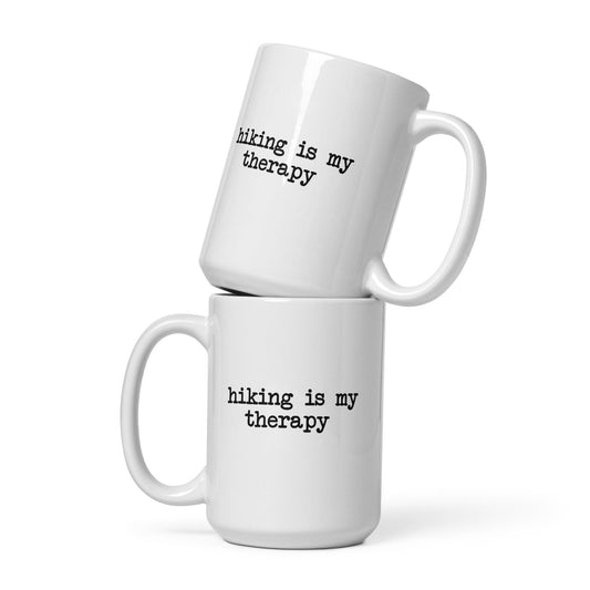 Hiking Therapy Mug - Adventure Threads Company