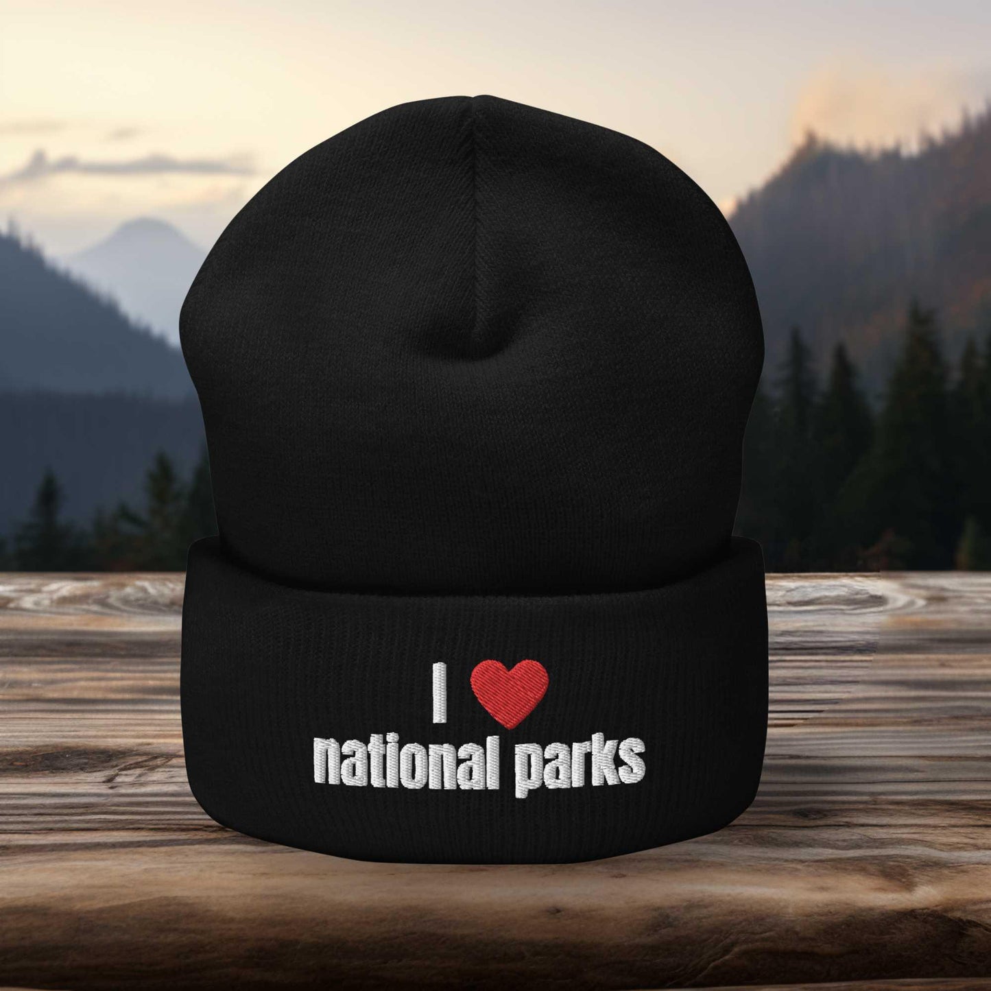 I love National Parks Beanie - Adventure Threads Company