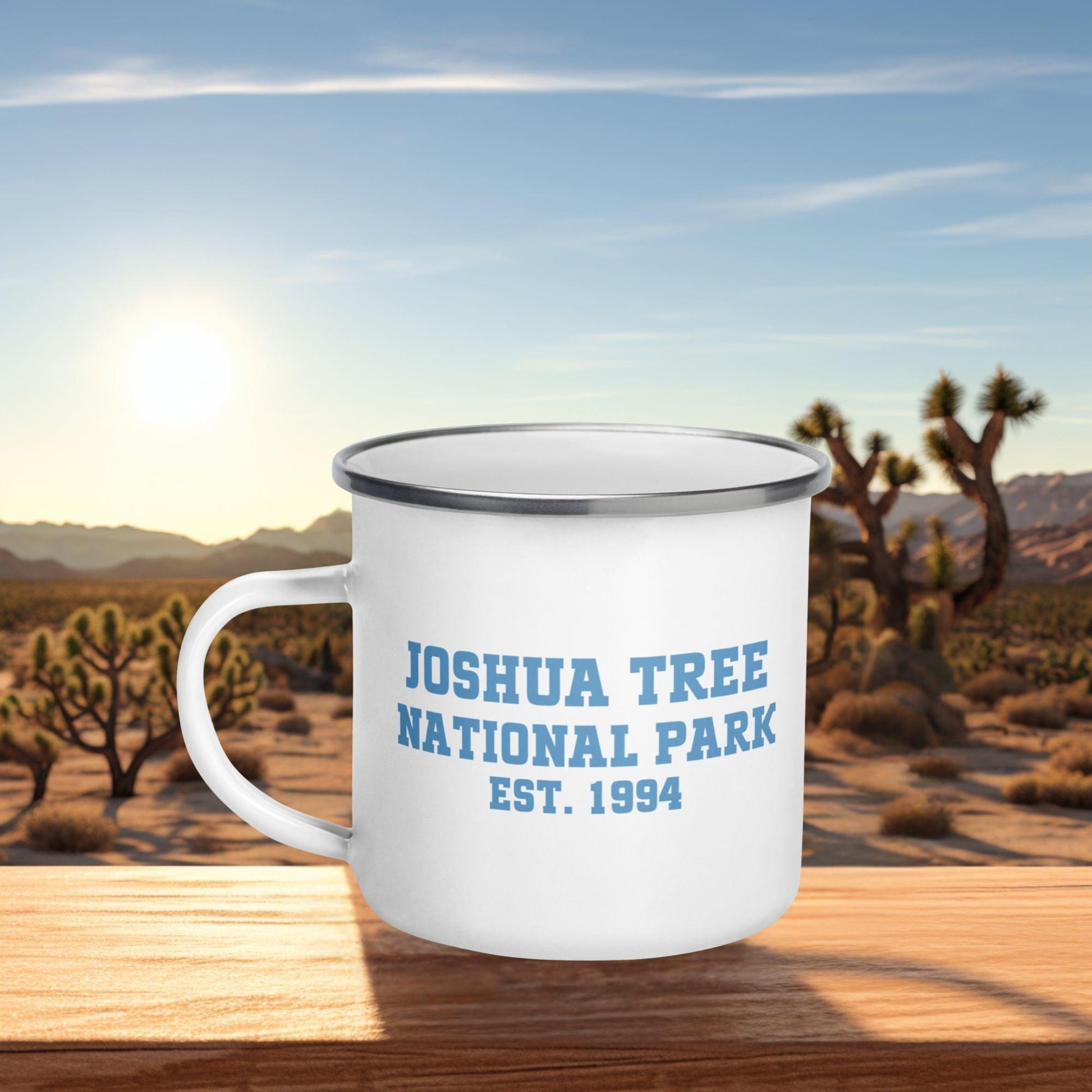 Joshua Tree National Park Enamel Mug - Adventure Threads Company