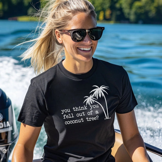 Kamala Coconut Tree T-Shirt - Adventure Threads Company