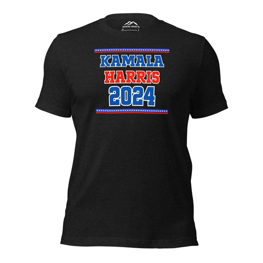 Kamala Harris 2024 Patriotic T-Shirt - Adventure Threads Company