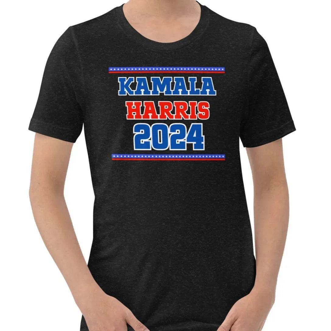 Kamala Harris 2024 Patriotic T-Shirt - Adventure Threads Company