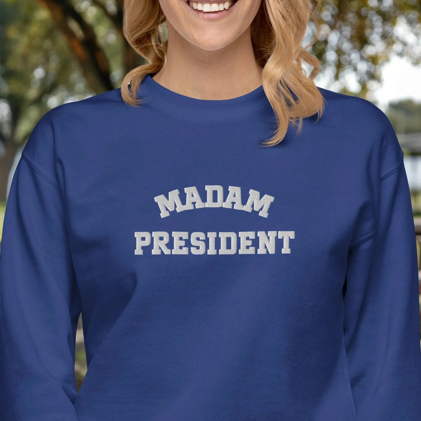 Madam President Kamala Harris Premium Sweatshirt