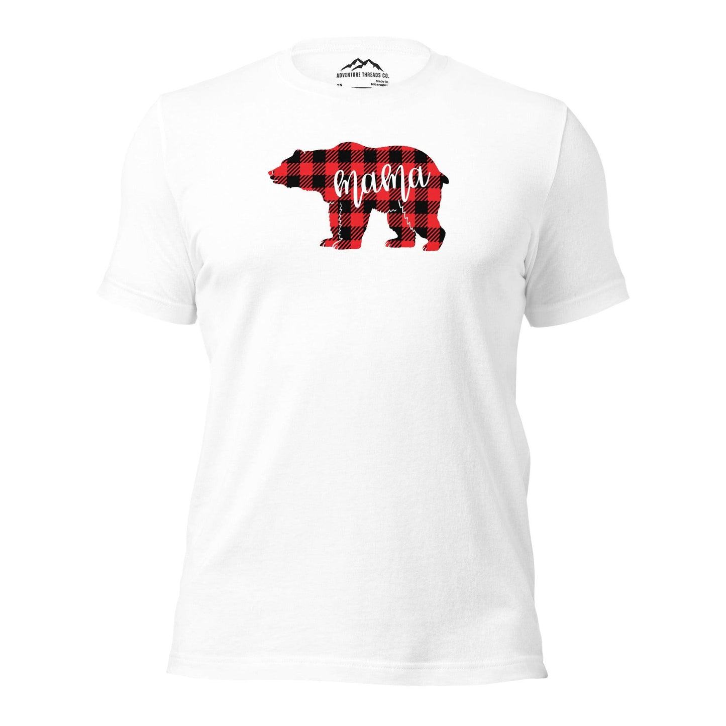 Mama Bear Plaid T-Shirt - Adventure Threads Company
