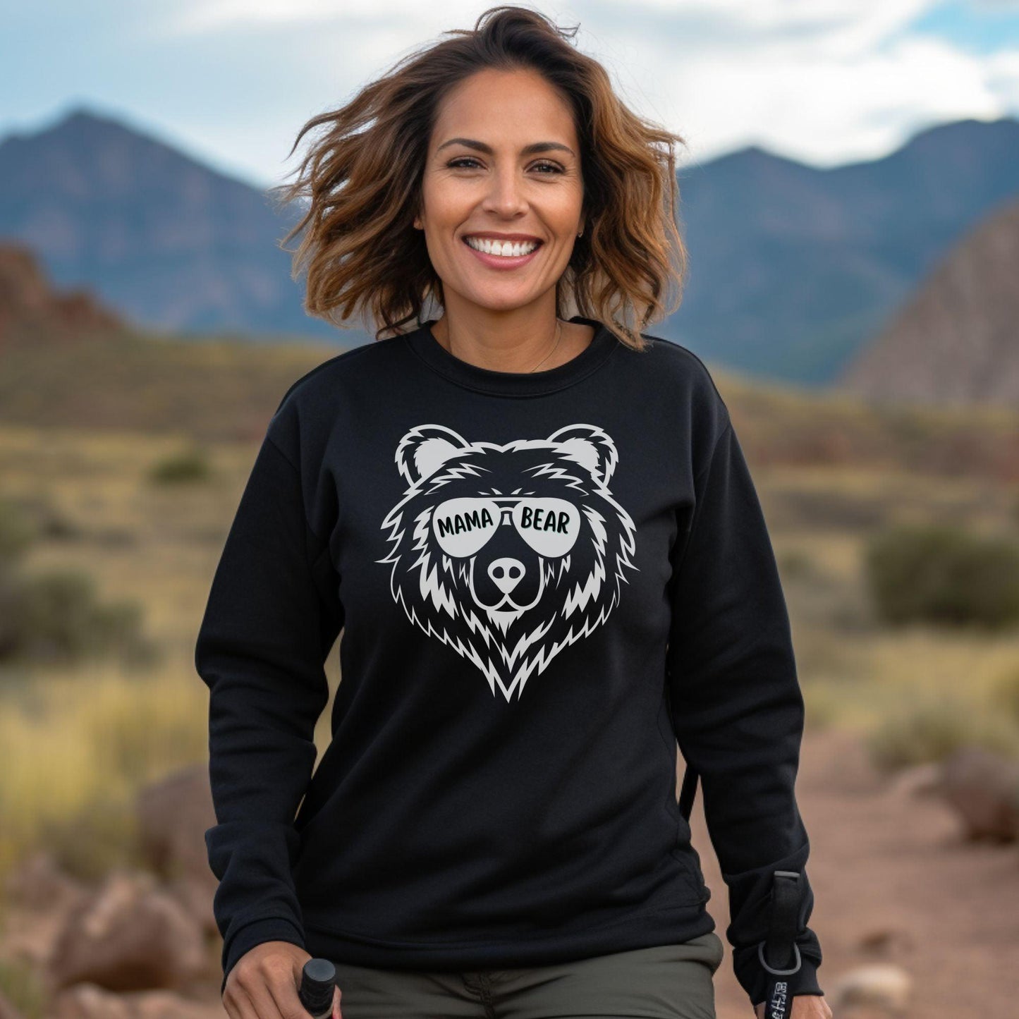 Mama Bear Premium Sweatshirt - Adventure Threads Company