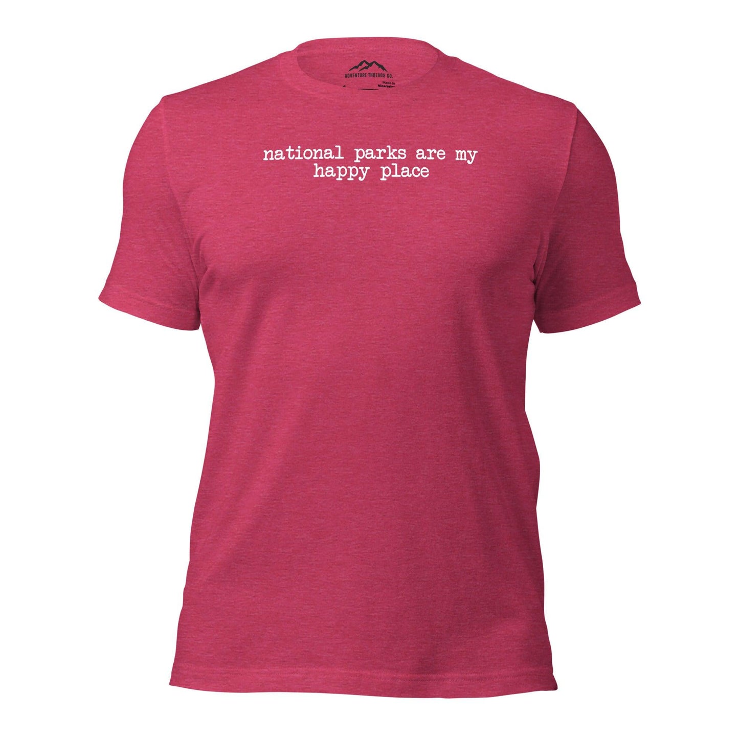 National Parks Happy Place T-Shirt - Adventure Threads Company