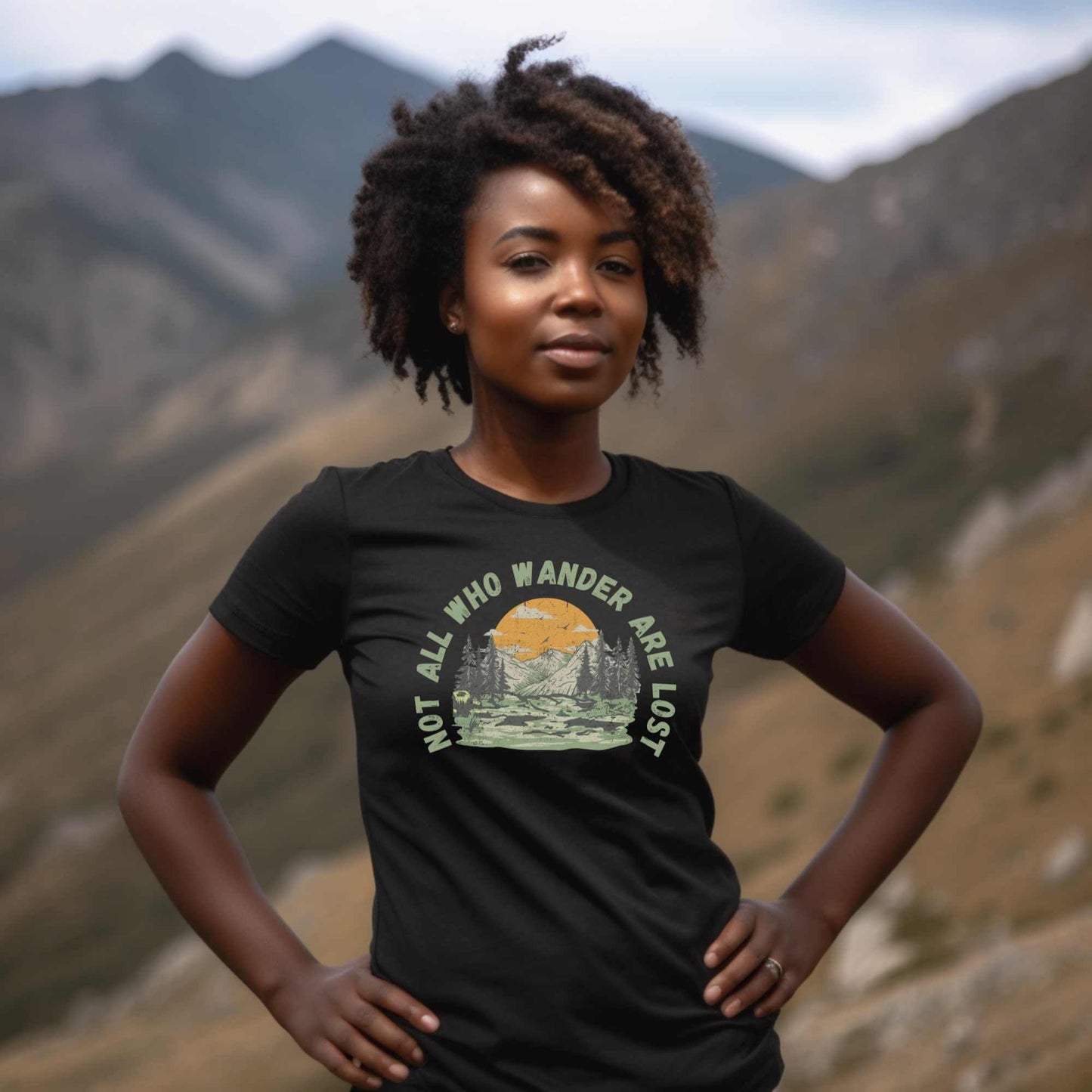 Not All Who Wander Are Lost T-Shirt - Adventure Threads Company