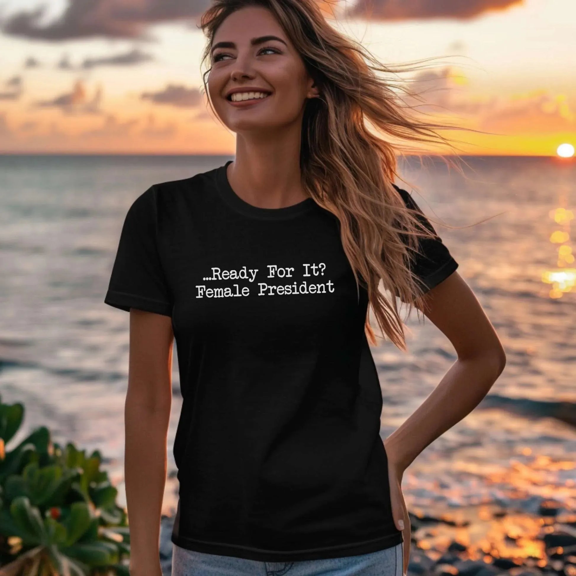 Ready for It? Female President Swifties T-Shirt - Adventure Threads Company