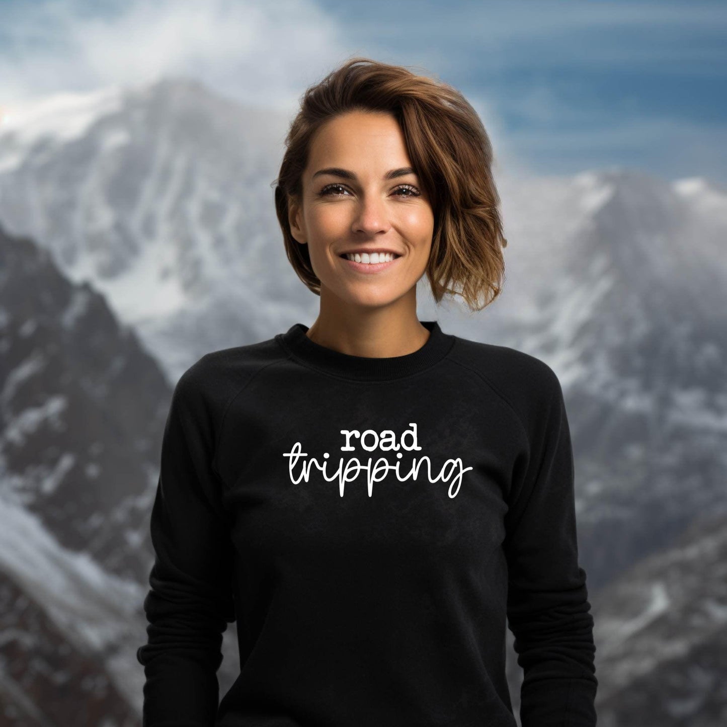 Road Tripping Premium Sweatshirt - Adventure Threads Company