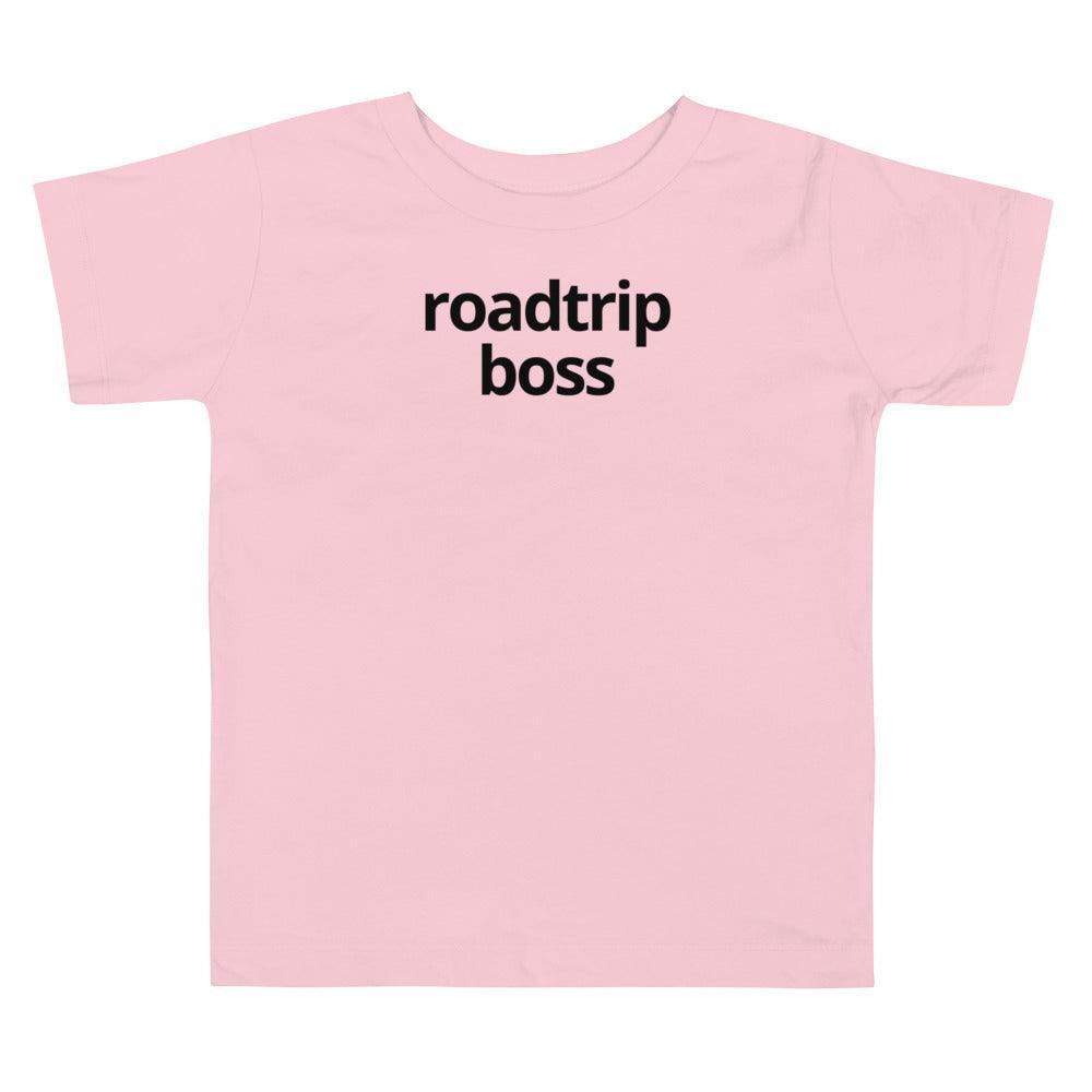Roadtrip Boss Toddler Short Sleeve Tee - Adventure Threads Company