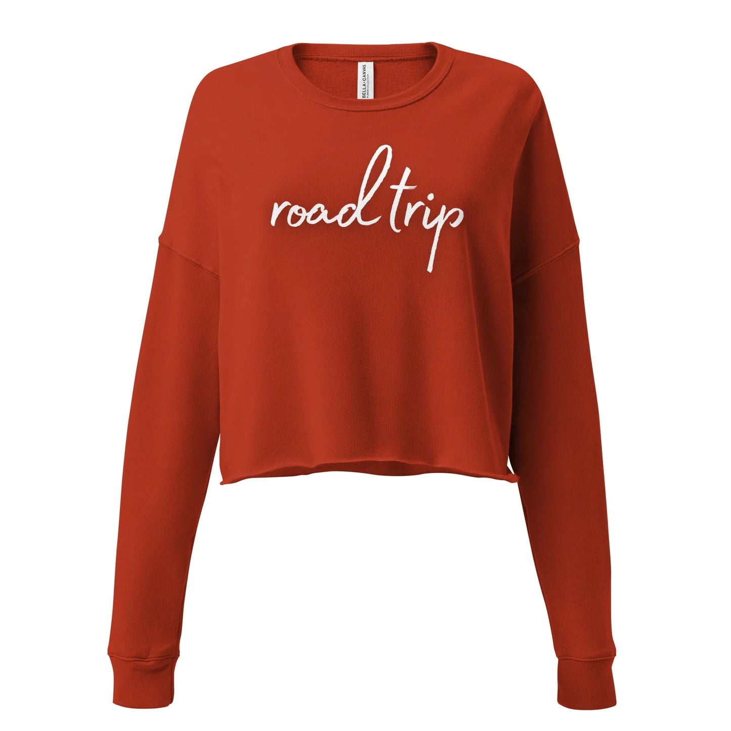 Roadtrip Women's Crop Sweatshirt - Adventure Threads Company