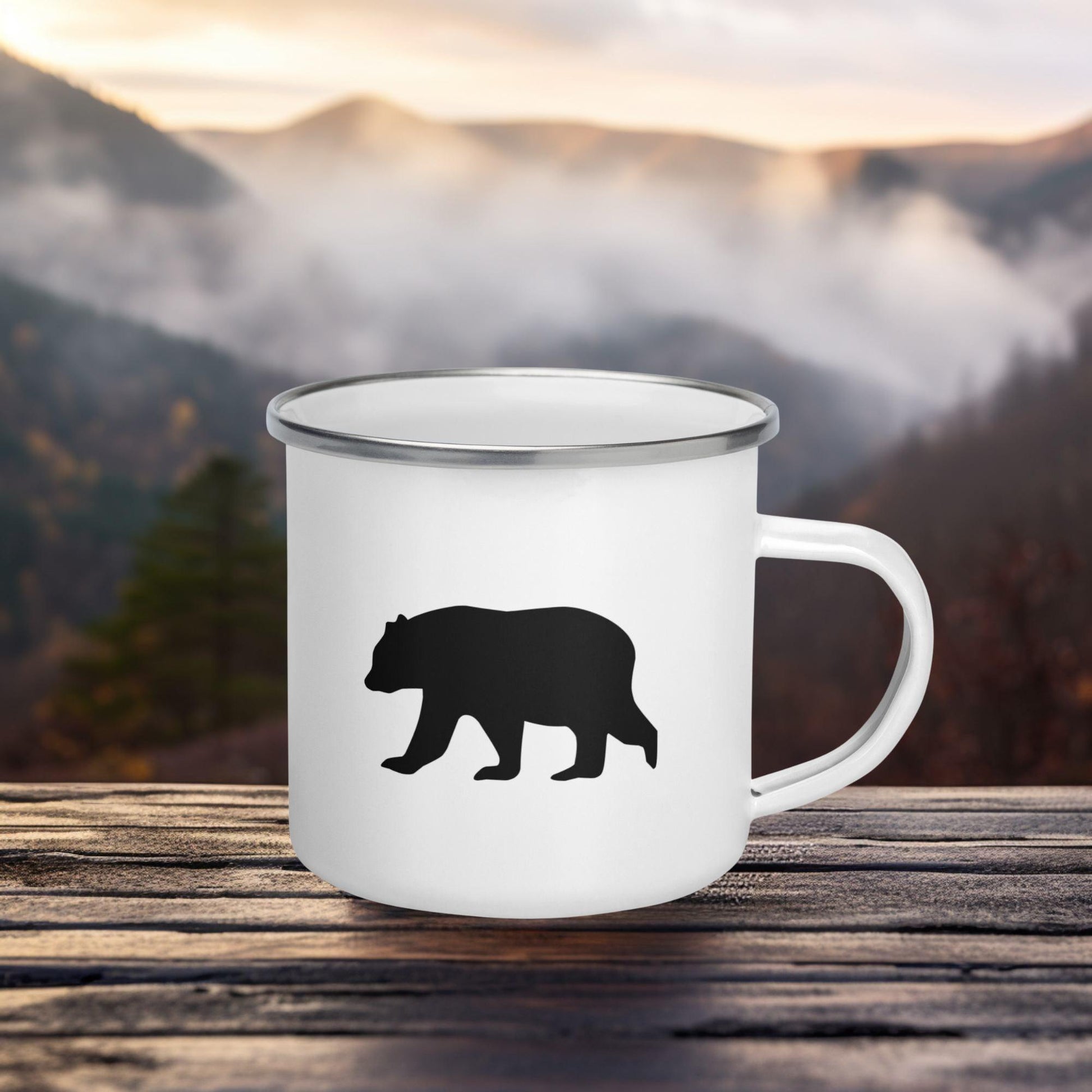 Smoky Mountains National Park Enamel Mug - Adventure Threads Company