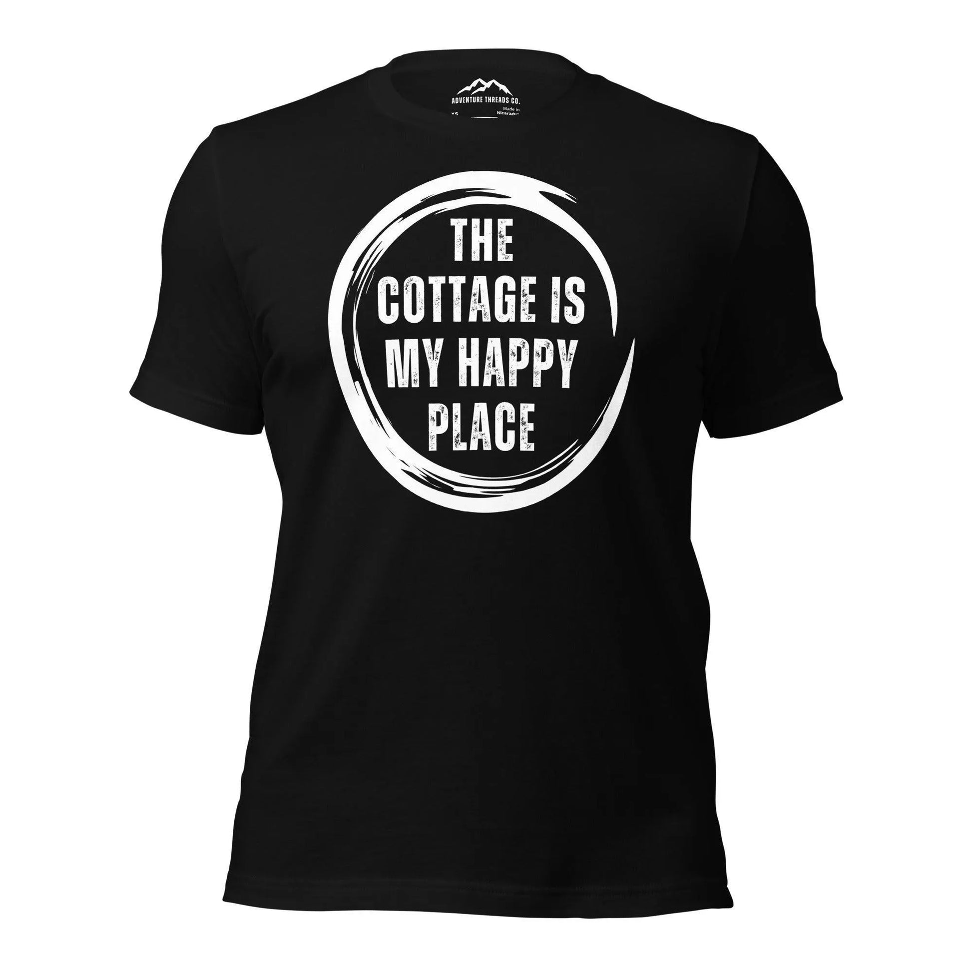 The Cottage Is My Happy Place T-Shirt - Adventure Threads Company