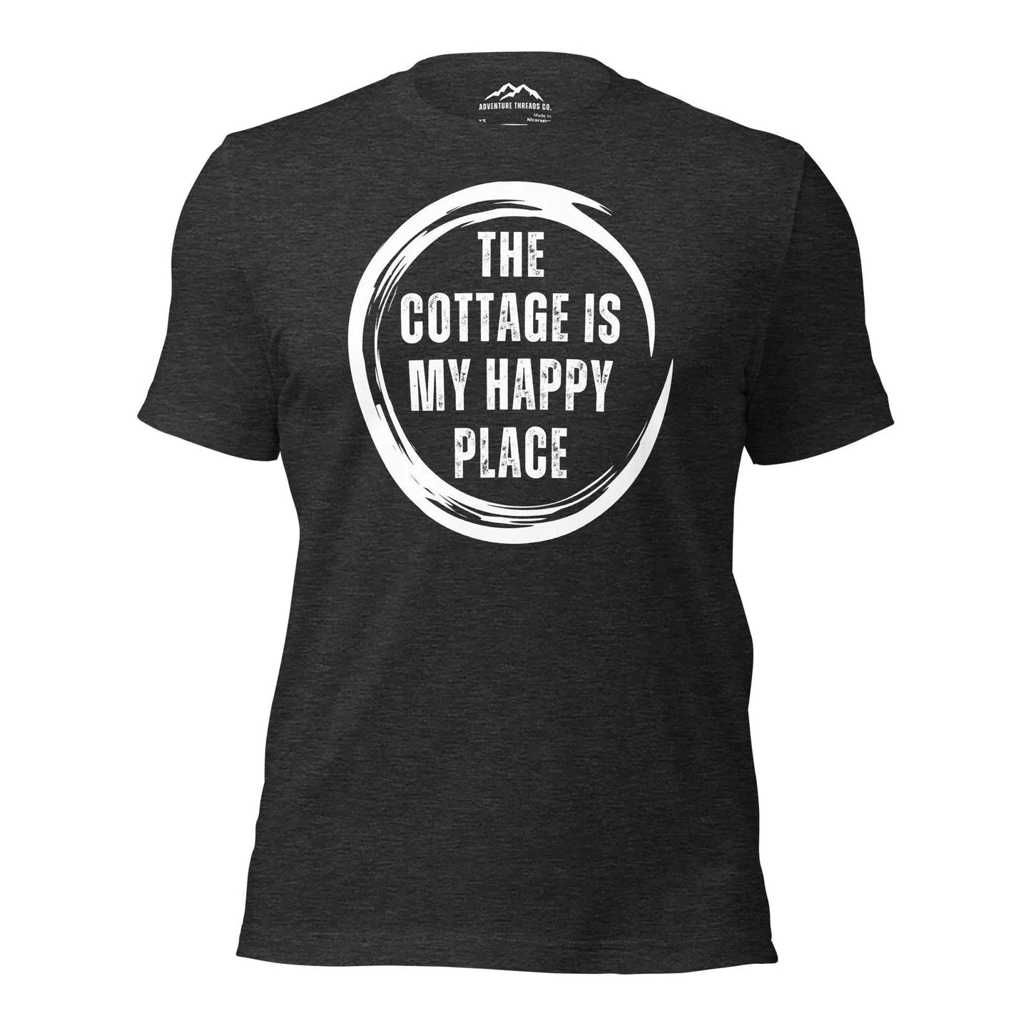 The Cottage Is My Happy Place T-Shirt - Adventure Threads Company