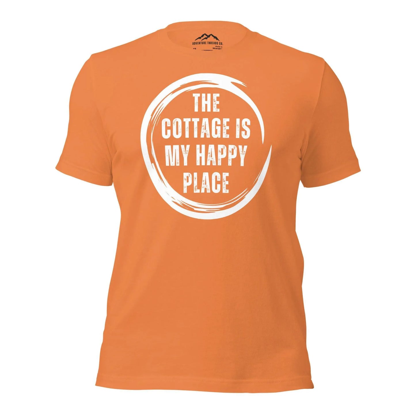 The Cottage Is My Happy Place T-Shirt - Adventure Threads Company