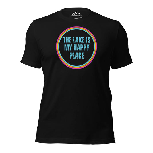 The Lake Is My Happy Place T-Shirt - Adventure Threads Company