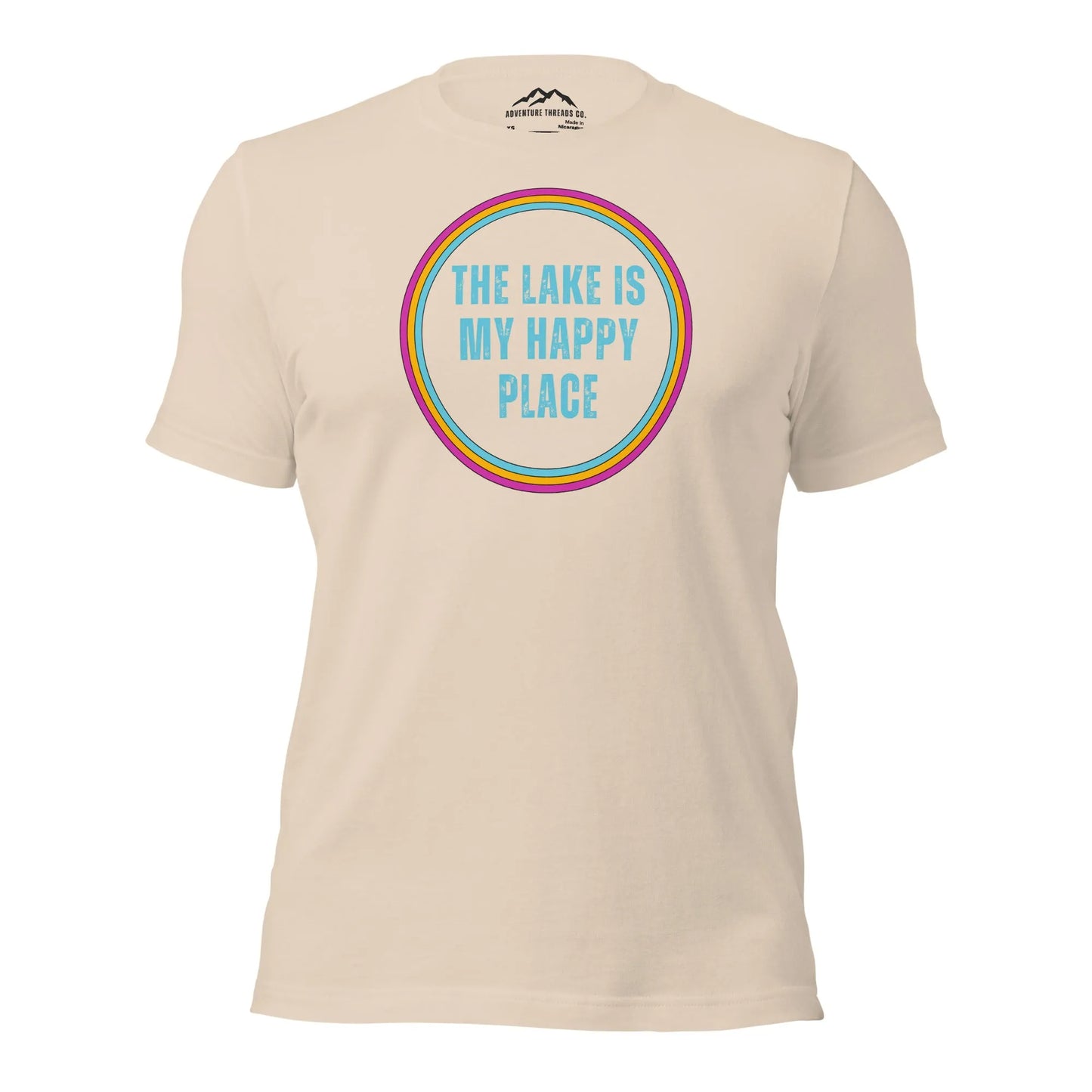 The Lake Is My Happy Place T-Shirt - Adventure Threads Company