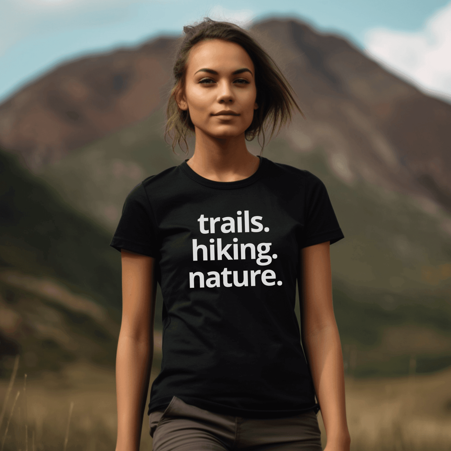 Trails, Hiking, Nature T-Shirt - Adventure Threads Company