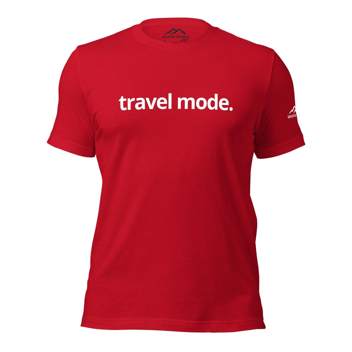 Travel Mode. T-shirt - Adventure Threads Company