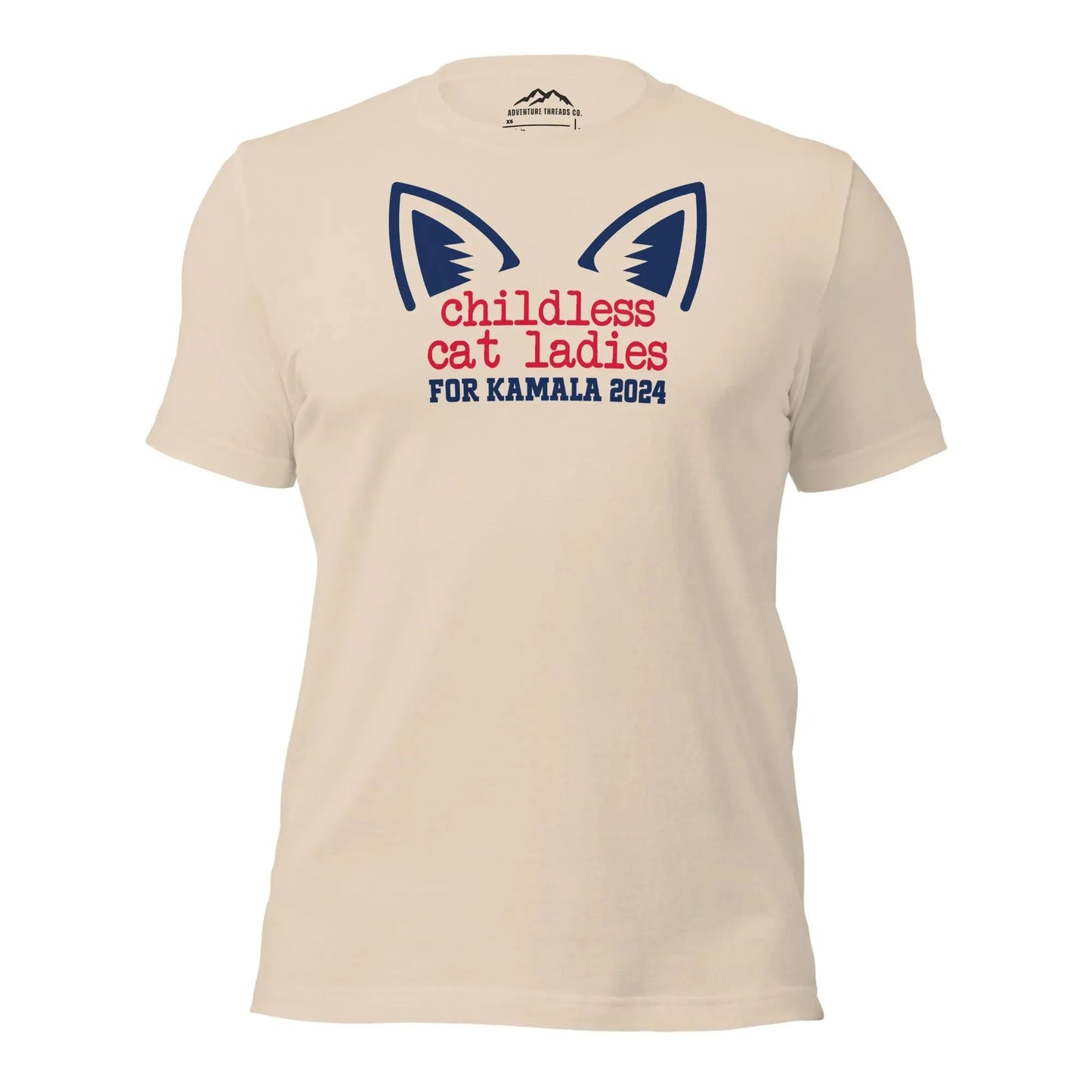 Childless Cat Ladies for Kamala (Cat Ears) T-Shirt