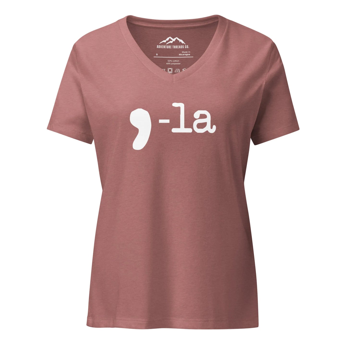 Comma La Women’s Relaxed V-Neck T-Shirt