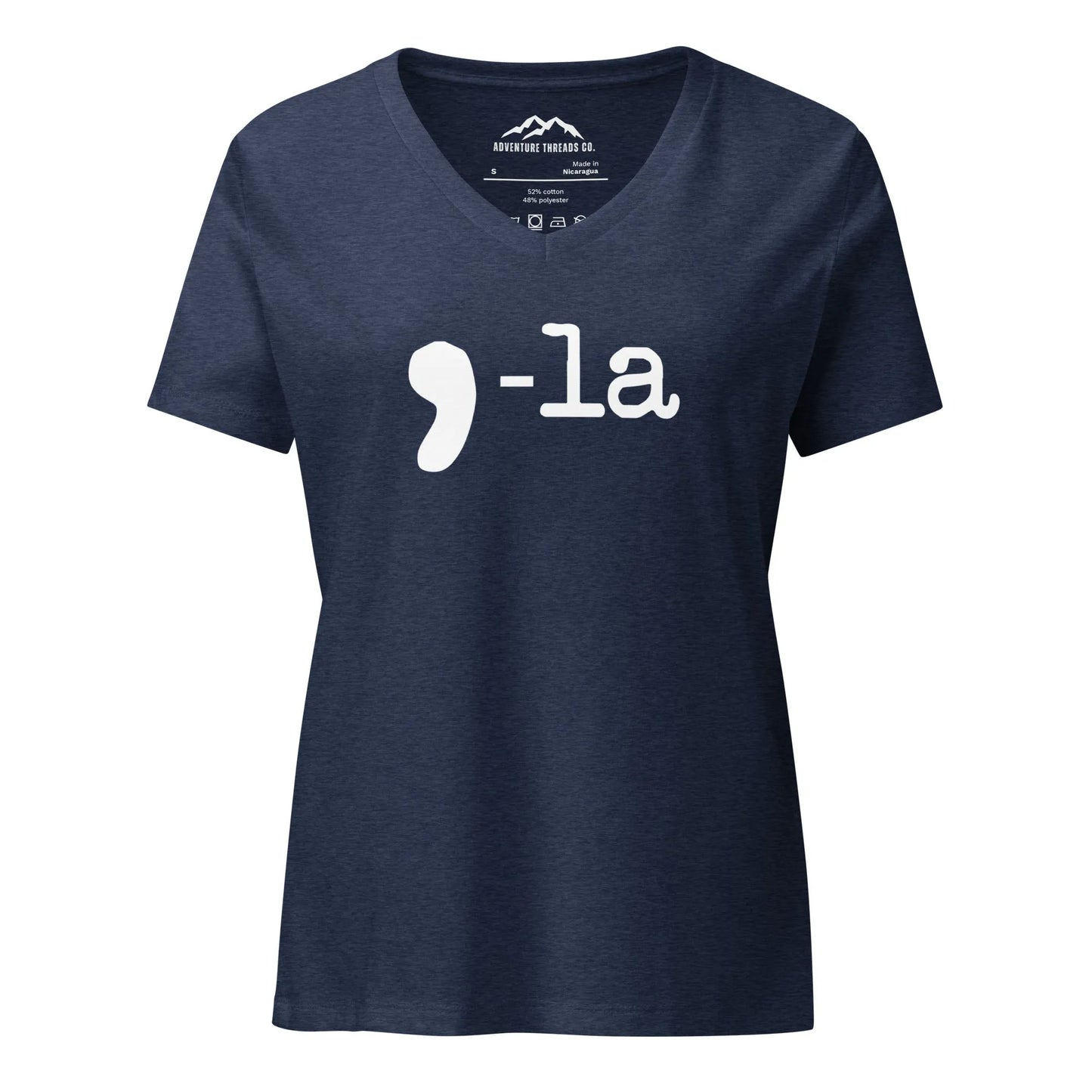 Comma La Women’s Relaxed V-Neck T-Shirt