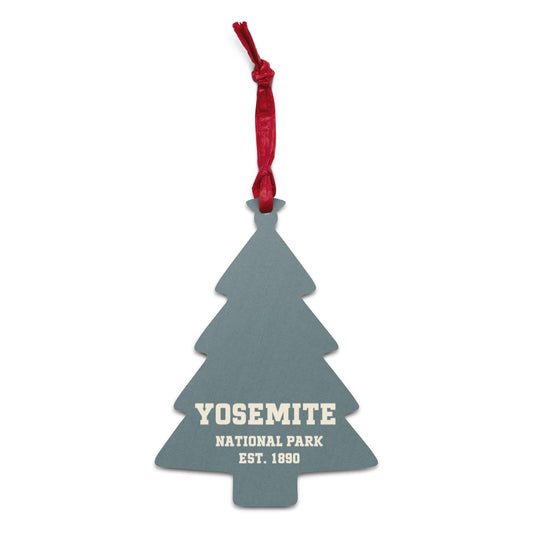 Yosemite National Park Wooden Ornament - Adventure Threads Company