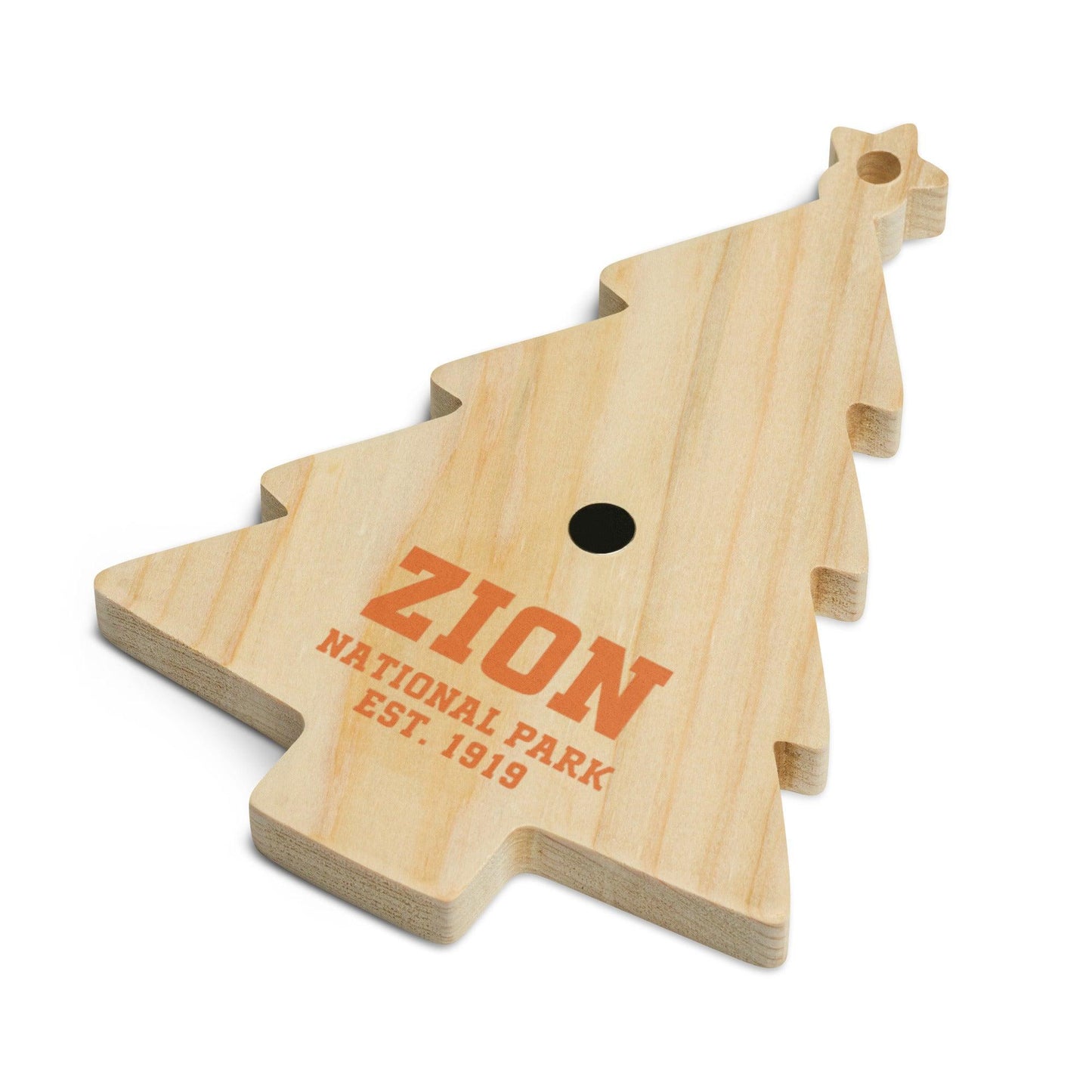 Zion National Park Wooden Ornament - Adventure Threads Company